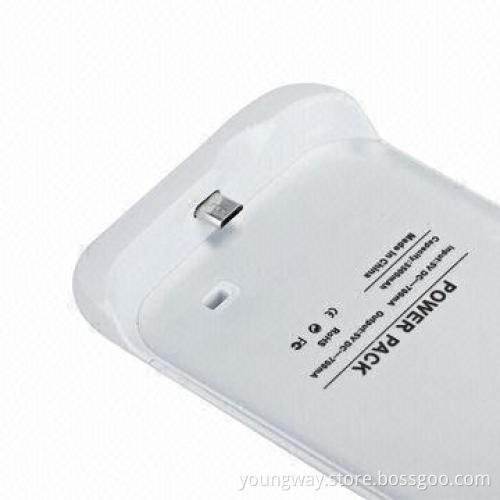 S-view Flip Battery Case with Call Reminder for Galaxy S4, Customized Logos, Colors Welcomed